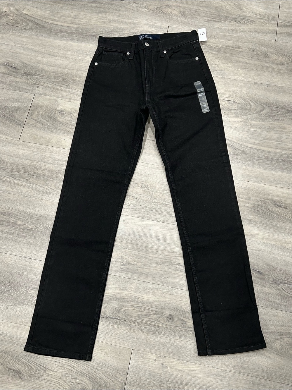 GAP Women's Black Straight-Leg Jeans